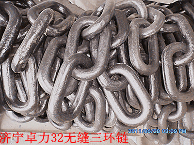 專業合金鋼無縫三環鏈廠家，30.32.35.36.38.40無縫三環鏈廠家